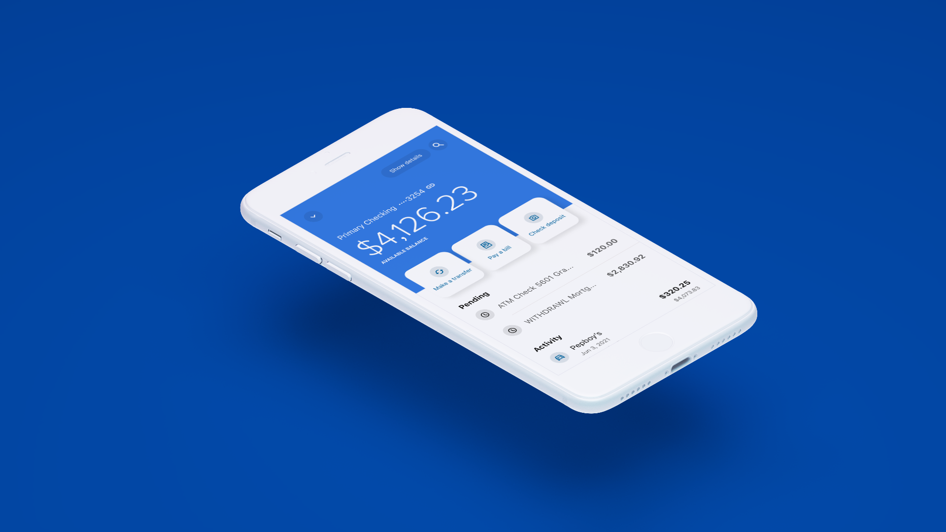 screenshot of Alkami Platform